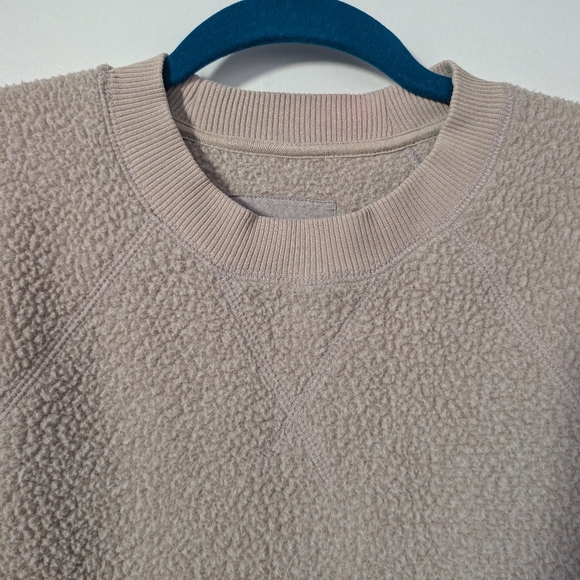 Everlane The ReNew Fleece Raglan Sweatshirt Size Medium - Picture 5 of 10